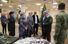 Курсанты Института пограничной службы встретились с семьей Василия Климовских