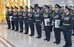 Первый выпуск пограничников из Казахстана со званием «магистр»