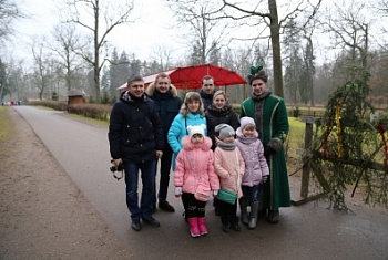 Посещение Деда Мороза в Беловежской пуще