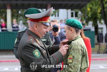 Новое пополнение принял пограничный военно-патриотический клуб «Застава» 