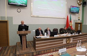 Посещение Института пограничной службы Председателем Совета Республики Национального собрания Республики Беларусь Михаилом Мясниковичем
