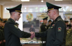В Институте вручили погоны "ЛЕЙТЕНАНТА"