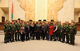 Сотрудники Института посетили Палату представителей Национального собрания Республики Беларусь