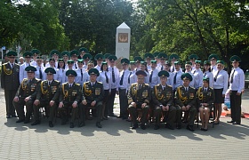 Выпуск курсов подготовки младших офицеров органов пограничной службы Республики Беларусь