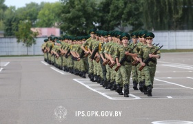 Курсанты-пограничники набора 2023 года приняли Военную присягу