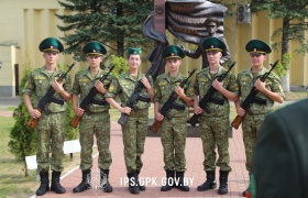 Курсанты-пограничники набора 2023 года приняли Военную присягу