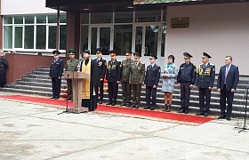 Сотрудники Института приняли участие в церемонии посвящении в кадеты