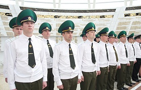 Выпуск младших офицеров в музее истории Великой Отечественной войны