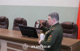 В Институте пограничной службы наградили победителей конкурса «Беларусь помнит. Сороковые роковые»