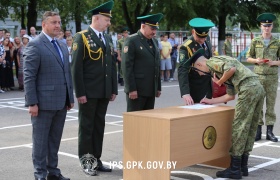 Курсанты-пограничники набора 2023 года приняли Военную присягу