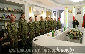 В Институте чествовали солдат-срочников увольняемых в запас