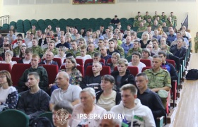 Сегодня в Институте пограничной службы завершился набор будущих курсантов-пограничников.