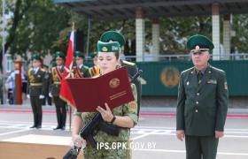 Курсанты-пограничники набора 2023 года приняли Военную присягу