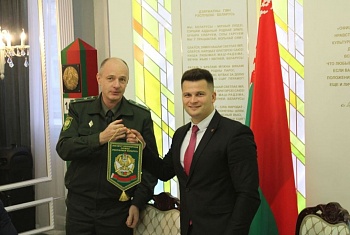 Институт пограничной службы посетил первый секретарь ЦК БРСМ Александр Лукьянов