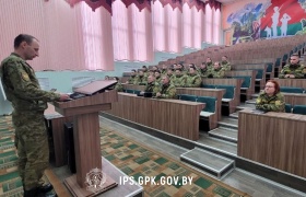 В Институте пограничной службы дан старт новому учебному году