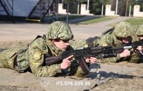 В Институте пограничной службы состоялся полевой выход 1-го курса в учебный центр.
