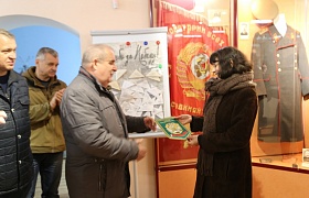 Ветераны-пограничники Института посетили пограничную комендатуру «Лоев»