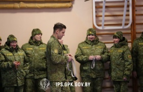 В Институте пограничной службы дан старт новому учебному году