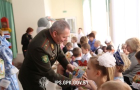 Пограничники приняли участие в акции «Наши дети»