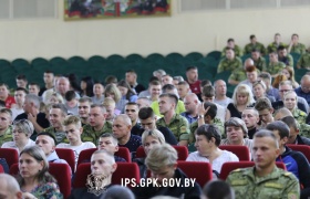 Сегодня в Институте пограничной службы завершился набор будущих курсантов-пограничников.