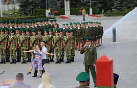 Курсанты Института присягнули на верность белорусскому народу