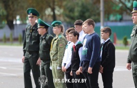 Новое пополнение принял пограничный военно-патриотический клуб «Застава» 