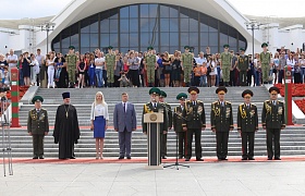 Курсанты Института присягнули на верность белорусскому народу