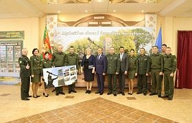 Встреча курсантов Института с директором Брестской крепости