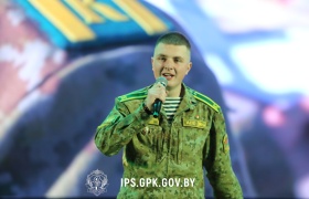 «Здравствуй, Институт!»: Первокурсники Института пограничной службы представили творческий отчет