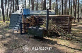 В Институте пограничной службы состоялся полевой выход 1-го курса в учебный центр.
