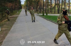 В Институте пограничной службы состоялся полевой выход 1-го курса в учебный центр.