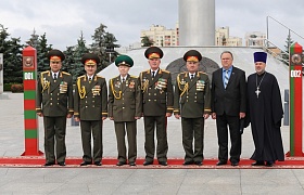 Торжественное принятие присяги курсантами Института пограничной службы Республики Беларусь 