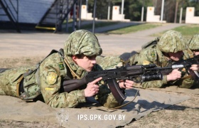 В Институте пограничной службы состоялся полевой выход 1-го курса в учебный центр.