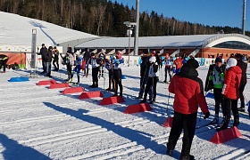 Соревнования по лыжам