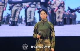 «Здравствуй, Институт!»: Первокурсники Института пограничной службы представили творческий отчет