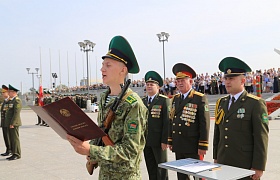 Курсанты Института приняли присягу на верность белорусскому народу