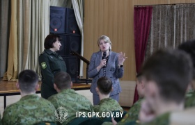 Курсанты Института пограничной службы встретились с семьей Василия Климовских