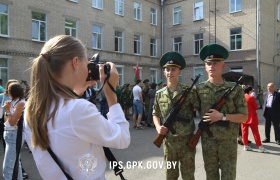 Курсанты-пограничники набора 2023 года приняли Военную присягу